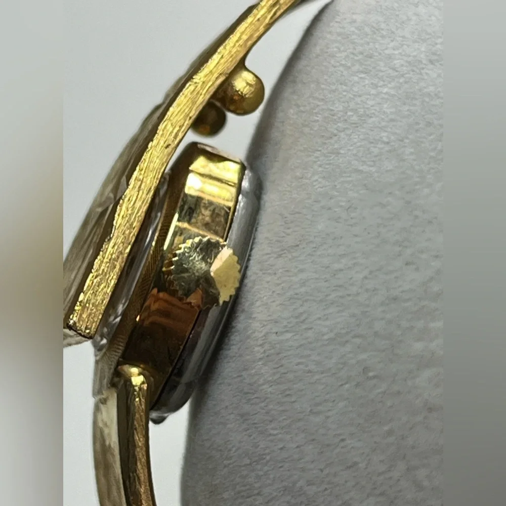 Lucerne 3 STARS Gold Bracelet/Bangle Watch ladies mechanical Swiss. - Picture 7 of 13